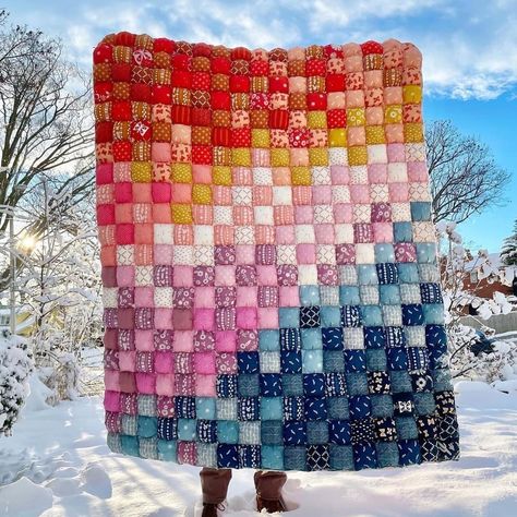 Puff Quilts, Puff Blanket, Biscuit Quilt, Crochet Baby Blanket Patterns, Puffy Quilt, Baby Blanket Patterns, Baby Blanket Crochet Pattern Easy, Bubble Quilt, Puff Quilt