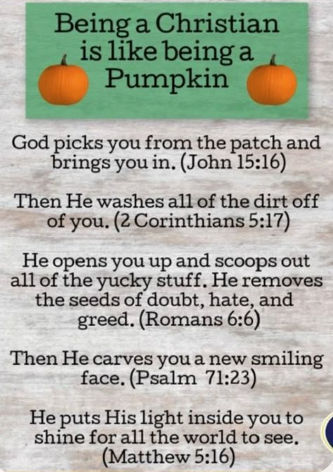 Christian Pumpkin Carving, Christian Pumpkin, Pumpkin Activity, Remember God, Carved Pumpkins, Praise Him, Pumpkin Carving Patterns, Bible School Crafts, Bible Lessons For Kids