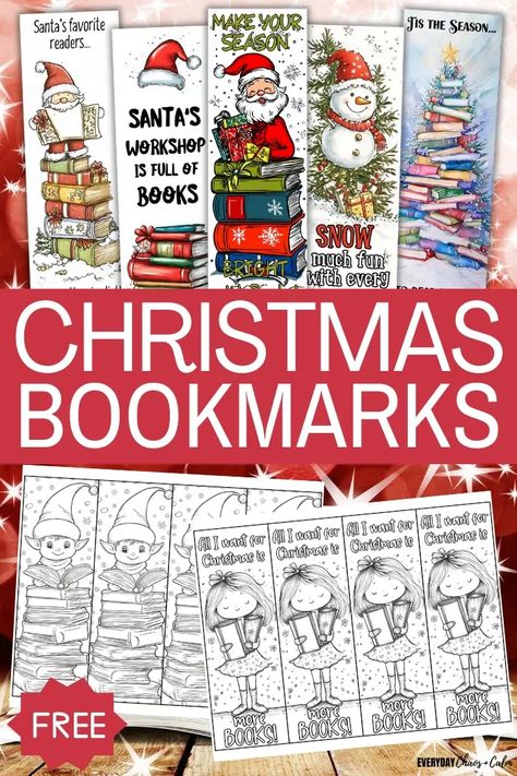 Free Printable Christmas Bookmarks Print Out Bookmarks, Winter Coloring Bookmarks Free Printable, Homemade Gifts Made Easy Coloring Pages, Book Marks Diy Kids Simple, Christmas Book Marks Printable Free, Diy Christmas Bookmarks, Christmas Bookmarks Printable Free, Free Printable Book Marks, Free Bookmarks Printables