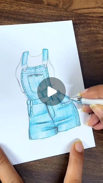 Denim Rendering, Denim Fashion Illustration, Jeans Illustration, Fashion Illustration Design, Fashion Drawing, Denim Fashion, Fashion Illustration, Illustration Design, Quick Saves