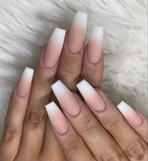 French Fade Nails, Faded Nails, Baby Boomers Nails, Sculpted Nails, Ombre Acrylic Nails, Nail Design Inspiration, Popular Nails, Oak Park, Fabulous Nails