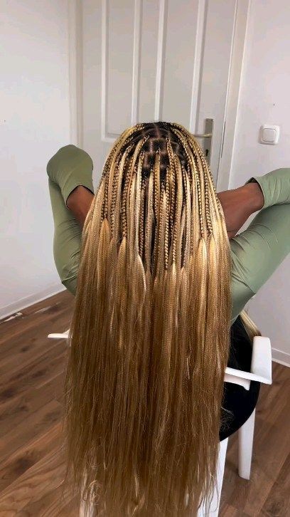 AFRICA HAIR BLOGGER | Hey beauties, how’s the new year going?Thoughts on this hairstyle?!😍😋🫣 . . . . . . . . #mermaidbraids #chibezt #fyp #chiwork🙏🏾👌🏾❤️😝💕💖... | Instagram Curls Braids, Braiding Hair Colors, Hair Braid Patterns, Short Box Braids Hairstyles, Braided Hairstyles For Black Women Cornrows, Big Box Braids Hairstyles, Feed In Braids Hairstyles, Goddess Braids Hairstyles, Box Braids Hairstyles For Black Women