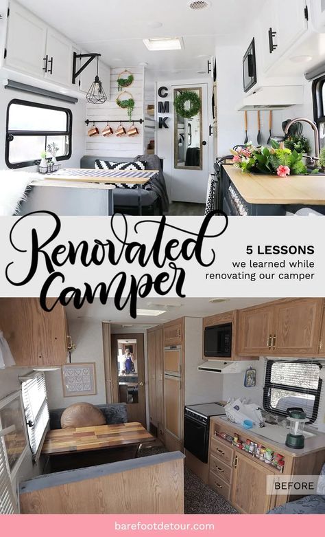 Motorhome Remodel, Rv Inspiration, Glamper Camper, Camper Diy, Rv Interior Remodel, Camper Trailer Remodel, Camping Diy, Rv Renovation, Vintage Camper Remodel