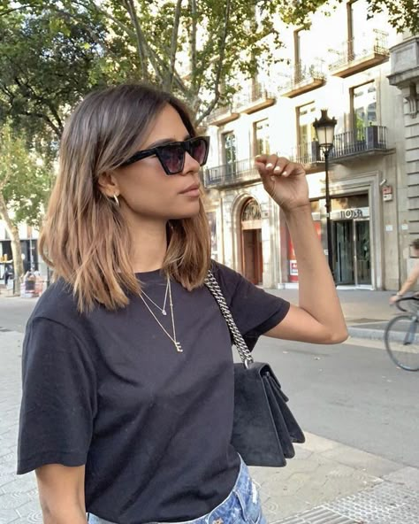 Trendy We Fryzurach, Rambut Brunette, Brown Hair Balayage, Short Hair Balayage, Haircuts Straight Hair, Brown Blonde Hair, Short Hair Haircuts, Hair Envy, Grunge Hair