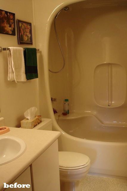 Before & After: Carolyn's Space Age Tubs! Space Age Interior, Space Age Furniture, Windowless Bathroom, Before Getting Married, Update Cabinets, Victoria British Columbia, Modern Ranch, Moving In Together, Dreamy Room