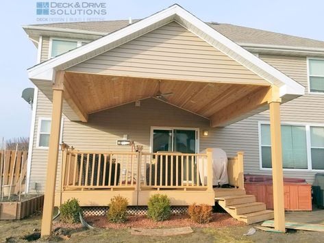 Porch Building, Deck Addition, Pergola Pictures, Cedar Deck, Porch Roof, Deck Designs Backyard, Deck Builders, New Roof, Patio Roof