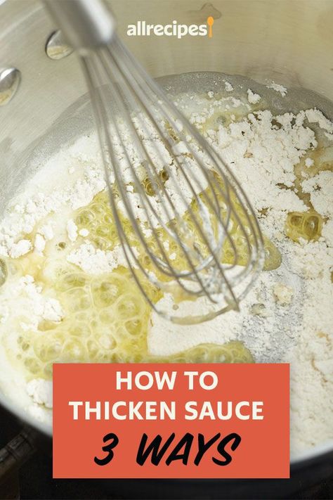 How To Make A Slurry With Flour, How To Thicken Alfredo Sauce, Thicken Gravy With Corn Starch, How To Thicken Soup With Cornstarch, How To Thicken Gravy, Aujus Sauce, Thickening Soup, Thicken Sauce, Church Recipes