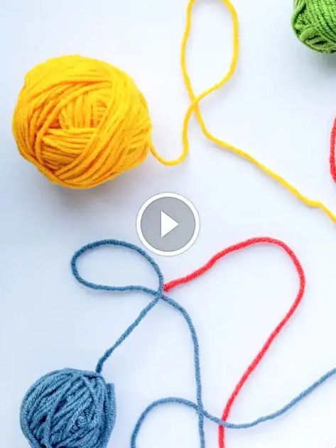 How To Switch Yarn Colors In Crochet | The Knotty Lace Switch Colors In Crochet, How To Switch Colors In Crochet, Crochet Videos, Yarn Colors, Crochet Yarn, Video Tutorial, To Color, Step By Step, Weaving