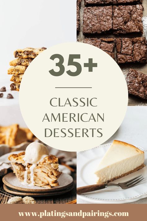 All American Desserts, Classic Desserts American, American Desserts Traditional, America Desserts, Frozen Yogurt Blueberries, No Bake Cake Pops, Mini Key Lime Pies, American Dessert, Butter Pecan Ice Cream