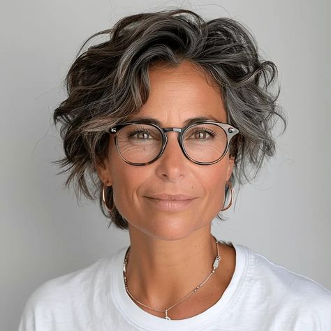 Natural Gray Hairstyles For Black Women, Short Wavy Hair Styles For Women, Hairstyles For 50 Year Old Women Short, Short Hairstyle Women Pixie Cut, Short Wavy Hairstyles For Women Over 50, Salt And Pepper Hair Women, Short Curly Gray Hair, Short Hairstyles For Women Over 50, Grey Wavy Hair