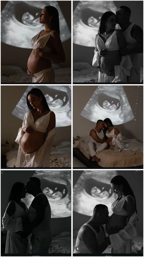 Gender Determination Idea, Maternity Inspo Pics, Monthly Baby Bump Pictures, Pregnancy Aesthetic Couple, Creative Maternity Pictures, Maternity Photos At Home, Home Maternity Photography, Pregnancy Announcement Photoshoot, Maternity Photography Poses Outdoors