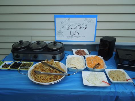 This is the "Pesklewald" Poutine Bar I created for my son Kurtis' 18th Birthday! When I was in labour 18 years ago, I stopped for poutine on the way to the hospital, and this just may have been the reason it has always been his favorite thing to eat! Poutine Bar, Grad 2023, July 1st, Poutine, Theme Parties, Summer Ideas, Summertime Fun, Wedding Event Planner, The Hospital