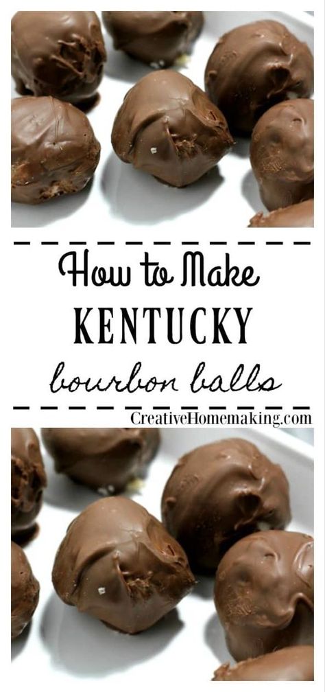 Treats To Give As Gifts, Bourbon Balls Recipe, Kentucky Derby Food, Derby Recipe, Derby Party Food, Kentucky Derby Party Food, Bourbon Balls, Bourbon Recipes, Treats Recipes