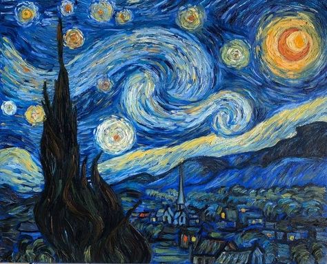 Simple Starry Night, Tuk Tuk, Arte Van Gogh, Photo Collage Template, Collage Template, Indian Art Paintings, Painting Class, Indian Art, Art Classes