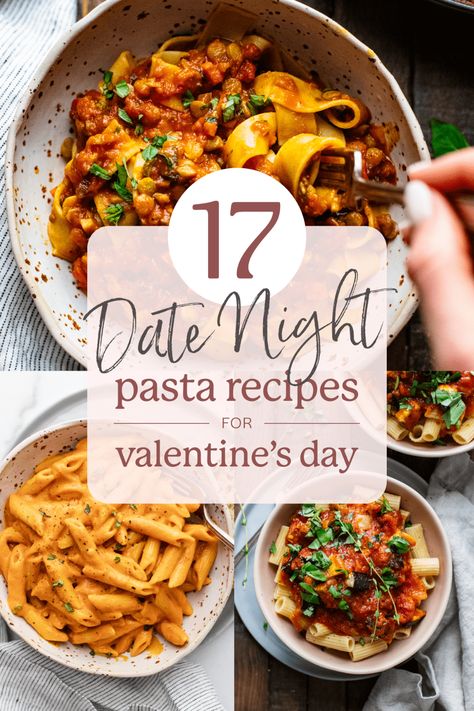 Pasta Recipes Date Night, Pasta Dinner Ideas, Dinner Date Recipes, Night Dinner Recipes, Vegan Pasta Dish, Night Recipes, Date Night Dinners, Date Night Recipes, Romantic Meals