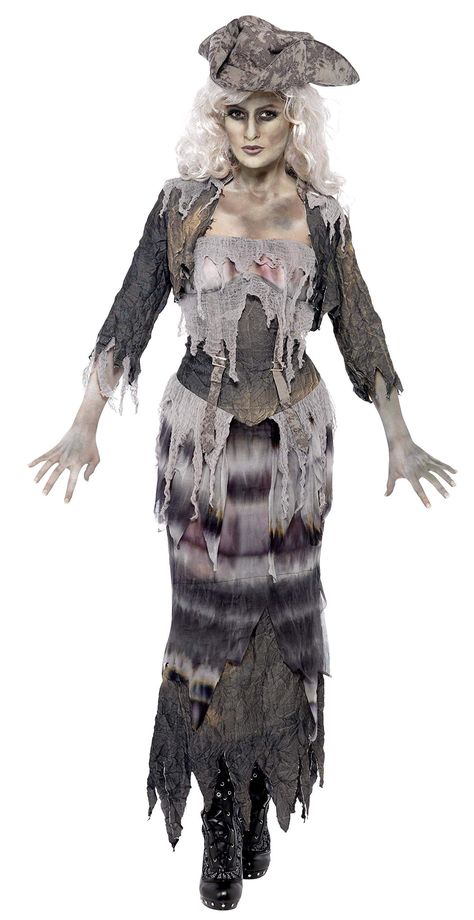 Zombie Pirate Costume, Undead Pirate, Pirate Ghost, Pirate Fancy Dress, Sea Costume, Pirate Wench Costume, Legend Of Zelda Costume, St Patrick's Day Costumes, Batgirl Costume