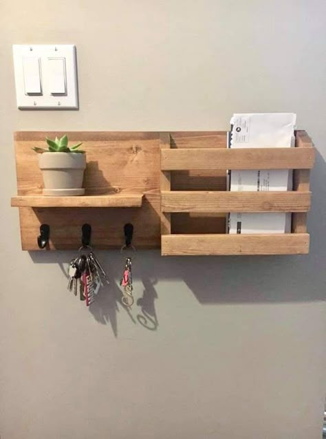 Wooden Wall Decor Ideas, Easy Sticks, Wood Craft Projects, Wood Interior Design, Diy Wooden Projects, Wall Decor Ideas, Wood Crafts Diy, Wooden Projects, Wooden Wall Decor