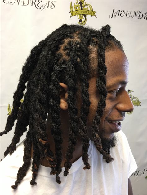 Double Strand TWist 6 Strand Twist Dreads, Loc Hair Styles, 2 Strand Twist Locs Style, Double Strand Twist, Locs Ideas, Twist Locs, 2 Strand Twist, Three Strand Twist, Lovely Hairstyles