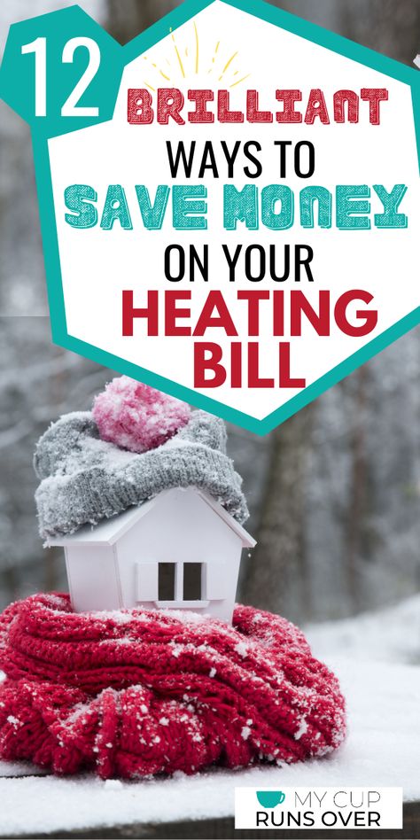 Looking for ways to save money on your heating bill? Here are 12 cheap and brilliant ways you can prepare your house for winter, keeping your home warm and cozy while reducing your energy bill. Heating Bill | Save Money | Lower | Reduce | Decrease | Cost of Energy | Energy Bill | Tips | Keep Warm | Winterize | Insulation Utility Hacks, Winter Preparedness, Renter Hacks, Frugal Hacks, House Cozy, Saving Money Frugal Living, Money Savvy, House Heating, Energy Saving Tips