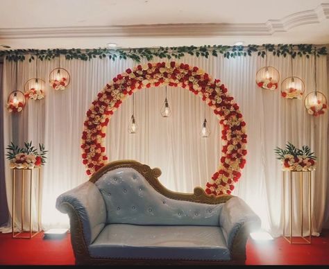 Plan Your wedding with @taji_events 💕 . Book Your Wedding Setup With @taji_events . For more details :976243813📞 . 📍pune . #pune #weddingstagedecor #weddingdecor #newpost #punecity #instagram #instagood Stage Decoration Photos, Leaf Decor Wedding, Haldi Ceremony Decorations, Engagement Stage Decoration, Reception Stage Decor, Simple Stage Decorations, Wedding Setup, Wedding Stage Decor, Wedding Flower Design