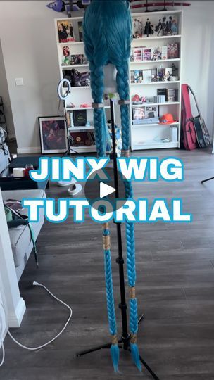 Jinx Braids, Get Jinx, Braided Wigs, I Have Done, League Of Legends, Extra Long, Bangs, Wigs, Braids