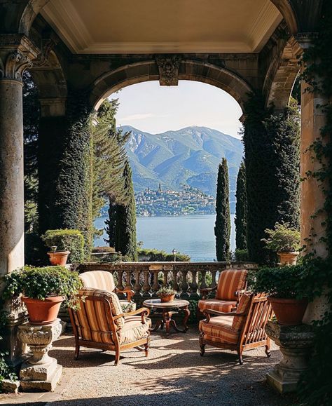 Lake Como Gardens, Old Italian House Interior, Italian House Interior, Manifesting Travel, Old Italian House, White Picket Fence Ideas, Picket Fence Ideas, Lake Como Villas, Blogs To Follow