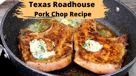 Texas Roadhouse Pork Chop Recipe Texas Roadhouse Italian Dressing, Texas Roadhouse Pork Chops Recipe, Italian Dressing Recipe, Oven Roasted Corn, Pork Chop Marinade, Pork Chop Recipes Grilled, Pork Chop Seasoning, Creamy Scalloped Potatoes, Italian Dressing Recipes