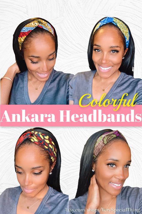 Cotton Ankara Turban Style Headbands, New at VST #etsy #etsyshop #ankara Ankara Headband, Hey Beautiful, Satin Bonnet, Turban Style, Ankara Style, Turban Headbands, Las Vegas Nevada, Cute Packaging, Handmade Fashion