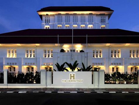 Hermitage Hotel Jakarta Hermitage Hotel, Exterior Design, Jakarta, Design Ideas, University, Exterior, Hotel, House Styles, Building