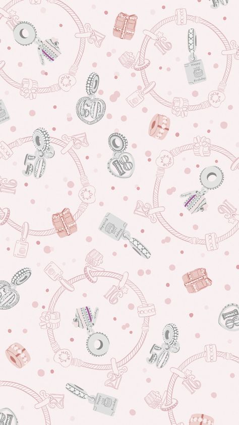 Pandora Birthday Charms, Pandora Jewlery, Goodnotes Cover, Pandora Logo, Business Background, Birthday Illustration, Gifts Wrapping, Birthday Wallpaper, Charms Pandora