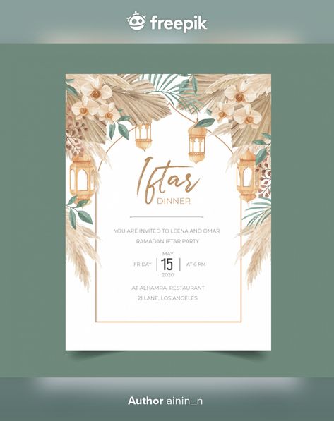 Iftar Dawat Invitation, Ramadan Iftar Invitation Template, Ramadan Invitation Card Design, Iftar Party Invitation Template, Raya Invitation Card, Eid Invitation Card, Iftar Party Invitation Card, Ramadan Invitation Card, Ramadan Iftar Invitation