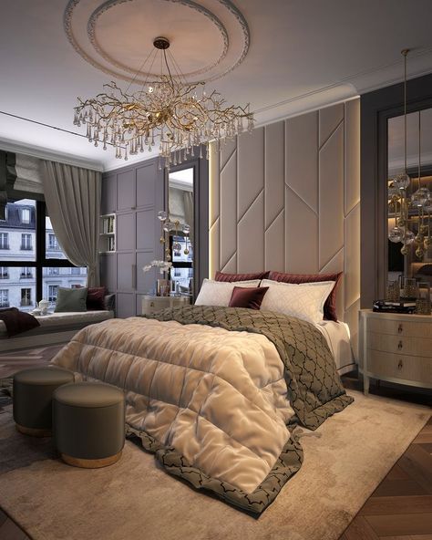 Rich Bedroom Luxury, Rich Girl Bedroom, Luxe Bedroom, Luxury Bedroom Furniture, Luxury Room Bedroom, Bedroom Interior Design Luxury, Modern Luxury Bedroom, Luxury Bedroom Design, Luxury Bedroom Master