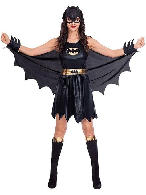 Bat Girl Costume Women, Batman Costume Ideas, Batman Fancy Dress, Batgirl Outfit, Batgirl Logo, Harley Quinn Disfraz, Batman Dress, Superhero Fancy Dress, Batman Costumes