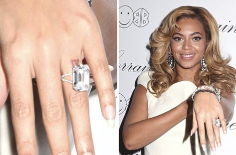 Beyonce Wedding Ring, Beyonce Jay Z Wedding, Beyonce Engagement Ring, Most Expensive Wedding Ring, Beyonce Tattoo, Beyonce Nails, Wedding Ring Tattoos, Beyonce Jay Z, Symbolic Wedding