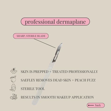 💡 Did you know there's a big difference between at home dermaplanes and professional ones? Discover the benefits of a pro touch at Delatte Plastic Surgery, Skincare & Wellness. Your skin will thank you! 💡 #SkincareTips #Dermaplaning #ProfessionalCare #GlowUp Dermaplaning Benefits, Skincare Wellness, Makeup Application, Plastic Surgery, Dead Skin, Glow Up?, Skin Care Tips, Your Skin, Surgery