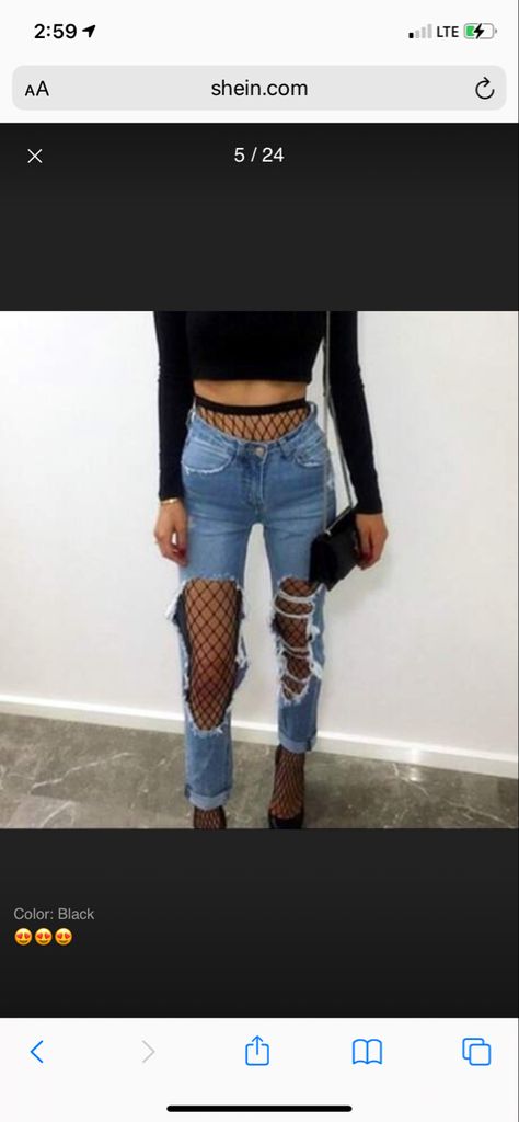 Jean Shorts Fishnet Outfit, Fish Nets Under Ripped Jeans Outfit, Jeans And Fishnets Outfit, Fishnets Ripped Jeans, Fishnet Tights Under Ripped Jeans, Fishnets And Shorts, Fishnet Socks Outfit, Outfit With Fishnets, Fishnets Outfit