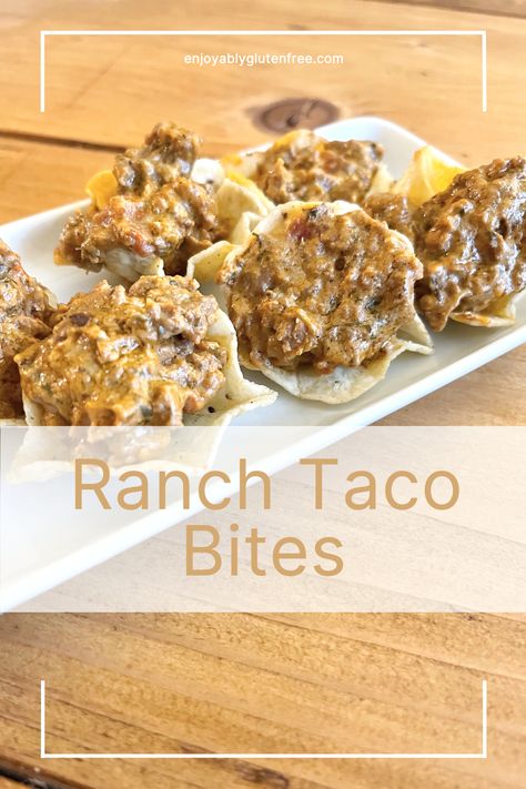 These Ranch Taco Bites are the perfect Super Bowl snack! The meat cooks itself in the crockpot all day and then you just serve with Tostitos Scoops for a delicious appetizer everyone will love! I mean, who doesn’t love ranch and tacos, right?! Tostitos Scoops Appetizers, Scoops Appetizers, Homemade Ranch Mix, Tostitos Scoops, Super Bowl Snack, Taco Bites, Homemade Ranch Seasoning, Mild Salsa, Ground Beef Tacos