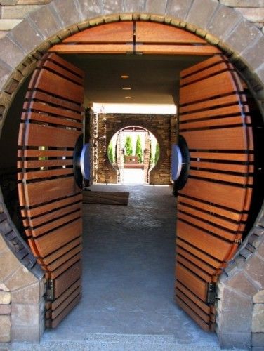 Asian Home Design, Asian Doors, Moon Gates, Japanese Gate, Eldorado Stone, Patio Pictures, Moon Gate, Outdoor Remodel, Asian Garden