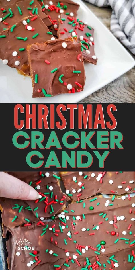 Christmas Cracker Candy, Christmas Cracker Ideas, How To Make Christmas Crackers, Christmas Cracker, Holiday Treats Christmas, Yummy Christmas Treats, Cracker Candy, Club Crackers, Toffee Recipe