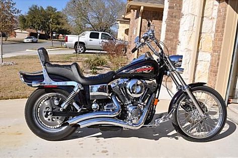 Photo of a 1999 Harley-Davidson® FXDWG Dyna® Wide Glide® Harley Davidson Dyna Wide Glide, Dyna Glide, Ft Worth Texas, Harley Davidson Dyna Super Glide, Harley Davidson Images, Hd Motorcycles, Sportster Bobber, Wide Glide, Dyna Wide Glide