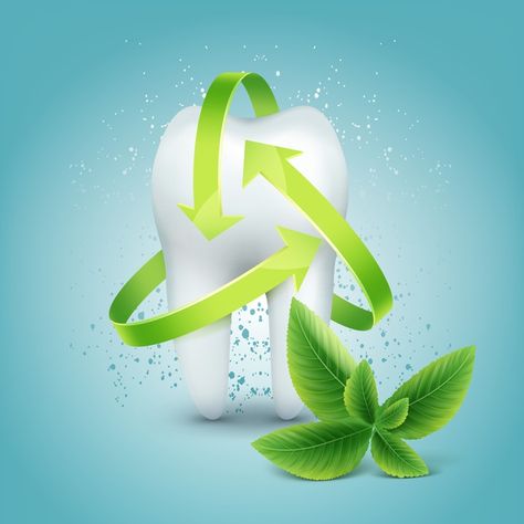 Dentistry Poster, Tooth Caries, Dental Bonding, Herbal Toothpaste, Family Dental Care, Dental Posters, Flavored Toothpaste, Cute Tooth, Mint Green Background