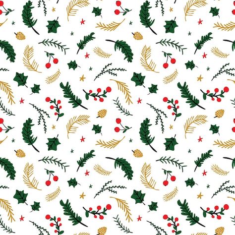 Vector christmas seamless pattern with f... | Premium Vector #Freepik #vector Christmas Seamless Pattern, Fir Trees, Vector Christmas, Winter Pattern, Copyright Free, Fir Tree, Christmas Vectors, Vector Photo, Premium Vector