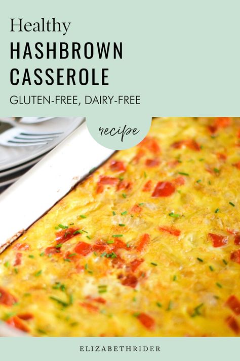 Gluten And Dairy Free Hashbrown Casserole, Gf Hashbrown Casserole, Gluten Free Dairy Free Hashbrown Casserole, Lactose Free Breakfast Casserole, Hashbrown Casserole Dairy Free, Dairy Free Hashbrown Casserole, Egg Casserole Dairy Free, Hashbrown Casserole Healthy, Vegan Hashbrown Casserole