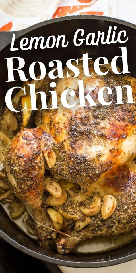 Whole Chicken In Oven, Dutch Oven Whole Chicken, Whole Chicken Recipes Oven, Baked Whole Chicken Recipes, Dutch Oven Roast Chicken, Oven Roasted Whole Chicken, Dutch Oven Recipes Cast Iron, Milk Chicken, Roasted Coconut