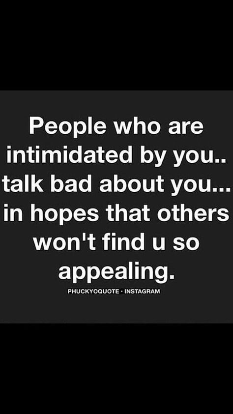 The beginning of the smear campaign by a NARC who is downright insecure, jealous & envious. It could be that you're getting more attention than the narc, or that the person they're trying their hardest to control is "neglecting" them to spend more time with you (I'm not talking about an affair here). That was THEIR CHOICE to begin with... it's called FREE WILL. Don't blame the one that came around (not knowing YOUR issues). The smear campaign is a FORM OF BULLYING, & "divide and conquer". About You Quotes, Yolanda Hadid, Jealous Of You, Quote Life, People Quotes, A Quote, Emotional Health, Wise Quotes, Real Quotes