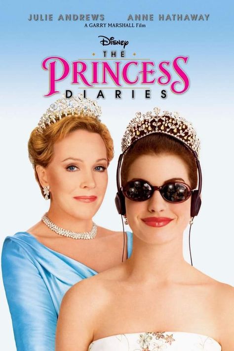 The Princess Diaries 2001, Diary Movie, The Princess Diaries, Girly Movies, Teen Movies, Princess Diaries, Chick Flicks, Julie Andrews, Pretty Princess