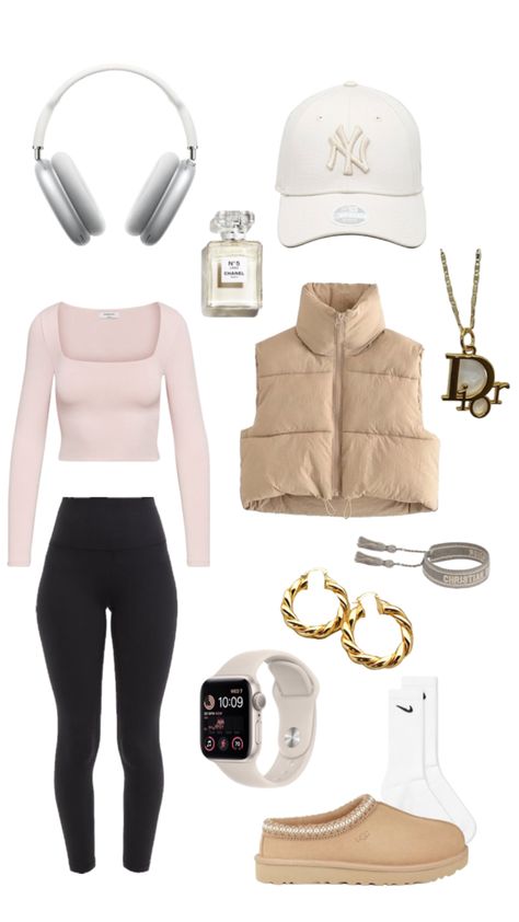 Cute lululemon outfit Comfy Athletic Outfits, Lululemon Outfit Winter, Cute Lululemon Outfits, Lululemon Outfit, Lululemon Outfits, Fitness Wear Outfits, Cute Gym Outfits, Outfit Layout, Casual Preppy Outfits