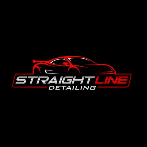 Designs | Straightline automotive detailing | Logo design contest Car Detailing Logo Design Ideas, Detailing Logo Ideas, Car Logo Design Ideas, Detailing Logo Design, Automotive Detailing, Car Logo Design, Automotive Logo Design, Logo Idea, Detailing Logo