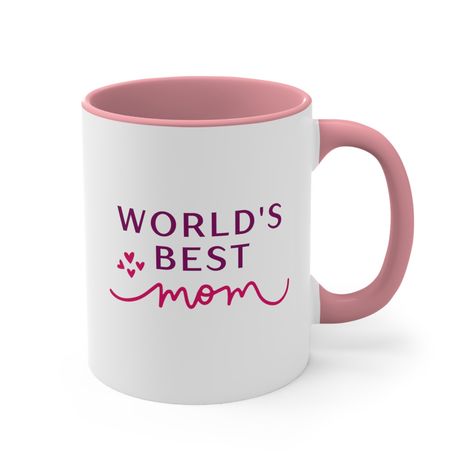 Custom Merch, Cup Print, Celebrate Mom, Show Appreciation, Printed Cups, Mother's Day Mugs, Worlds Best, Love Mom, Mom Mug