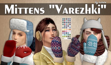 https://jessisimsccfinds.tumblr.com/post/188428942052/tukete-mittens-varezhki-warm-and-comfortable Sims 4 Seasons, Sims 4 Children, Sims 4 Mm Cc, Sims 4 Mm, Winter Mittens, Sims 4 Toddler, Sims4 Clothes, Sims 4 Update, Sims 4 Cas